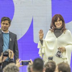 Axel Kicillof y Cristina Kirchner se reunieron en San José 1111 