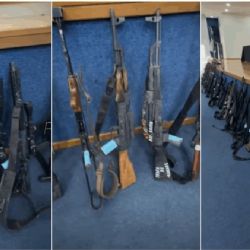 Hallaron un fusil FAL de las Fuerzas Armadas argentinas en el arsenal del Comando Vermelho