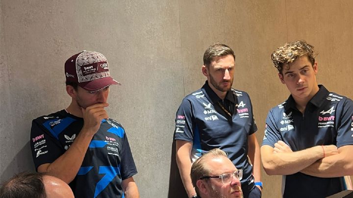 Franco Colapinto, "firme" en el último lugar en Qatar, cuestionó el rendimiento de su Alpine