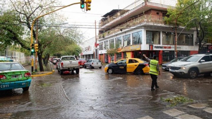 Alerta naranja por fuertes tormentas en Mendoza