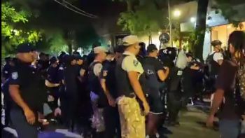 Más de 10 detenidos tras una nueva marcha contra San Jorge