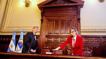 Anabel Fernández Sagasti juró como integrante del Consejo de la Magistratura