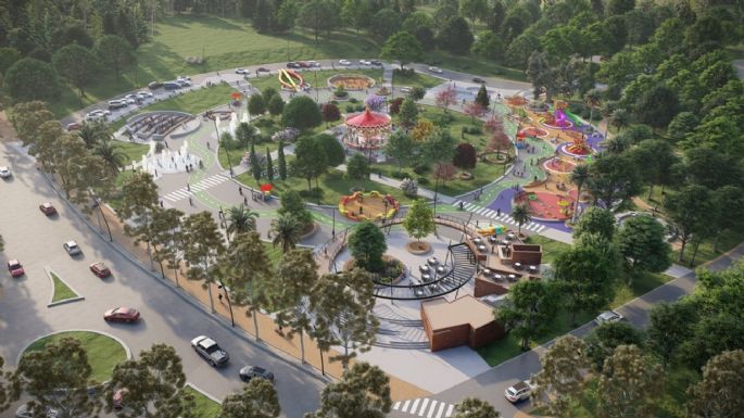 Así será la nueva calesita del Parque