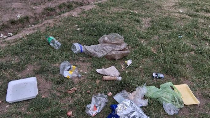 Vecinos mugrosos: así queda el Parque Metropolitano después del fin de semana