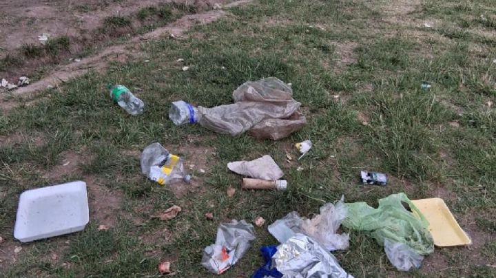 Vecinos mugrosos: así queda el Parque Metropolitano después del fin de semana