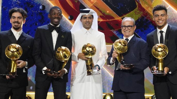 Globe Soccer Awards: Dembele fue elegido el mejor jugador