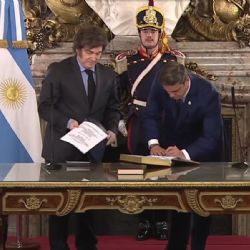 Lisandro Catalán juró como ministro del Interior