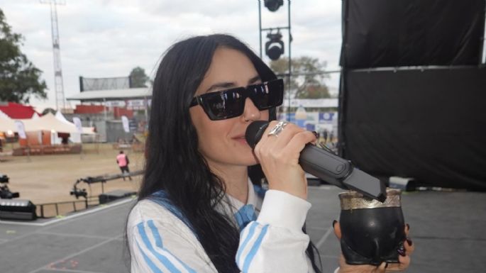 La respuesta de Lali a un militante libertario