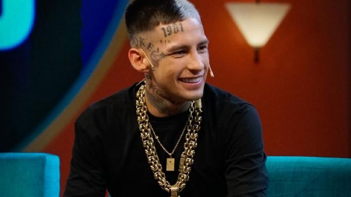 Año Nuevo: L-Gante brindó con los empleados de una panadería 