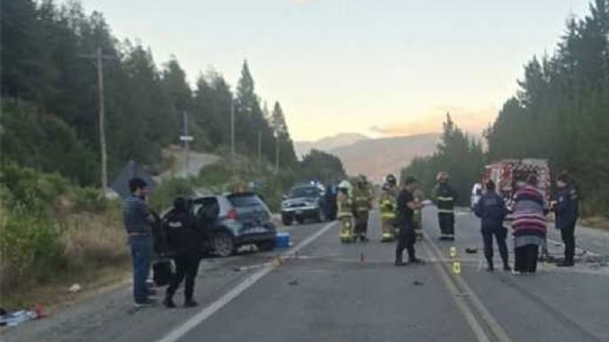 Ayudó en los incendios en Chubut y falleció tras un choque frontal en Ruta 40