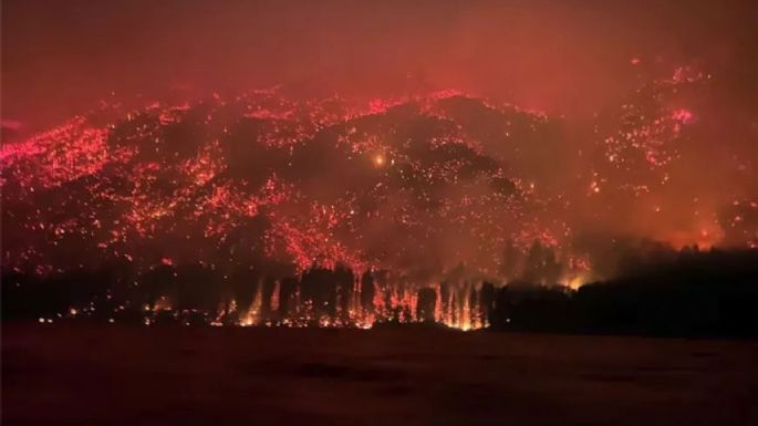 Incendios en El Hoyo: el intendente manifestó que todos los años “pasa lo mismo”
