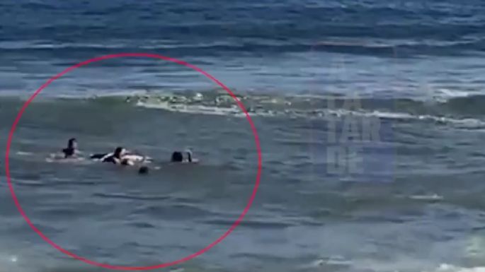 Rescataron a Martín Demichelis y a su familia en una playa de Punta del Este