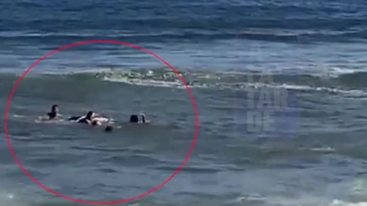 Rescataron a Martín Demichelis y a su familia en una playa de Punta del Este