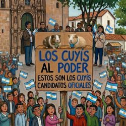 Los Cuyis se paran de manos y enfrentan a leones, mandriles y pumas