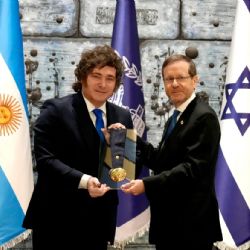 Javier Milei recibió la “Medalla Presidencial de Honor” en Israel 