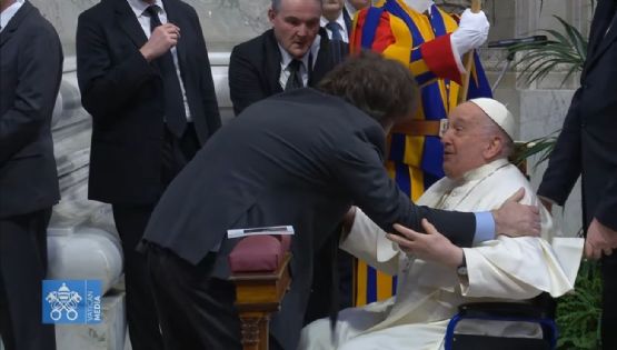 Milei contó que le dijo el papa Francisco cuando le pidió perdón por sus dichos