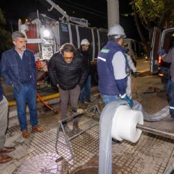 Mientras explotan cloacas en Guaymallén, Aysam presume arreglos en Ciudad