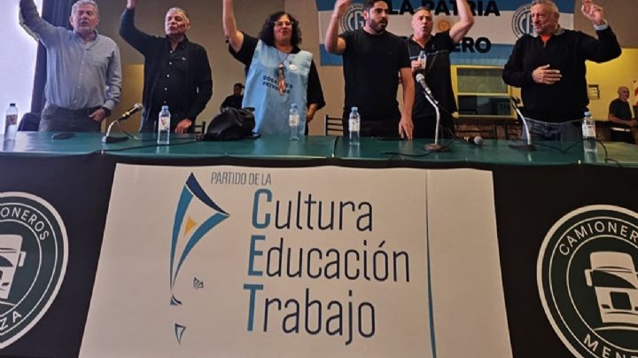 Camioneros Mendoza, lanzó el partido Cultura Educación y Trabajo (CET)