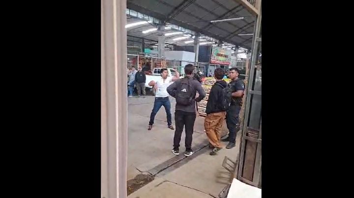 Un exdiputado nacional a los gritos en la feria de Guaymallén