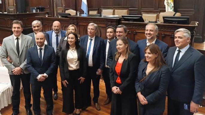 Quienes integran el interbloque del PJ + la Unión Mendocina