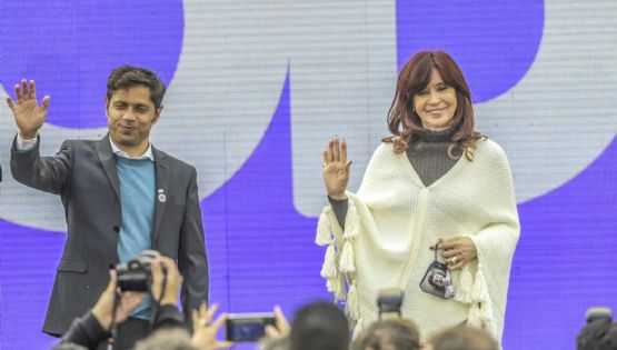 Axel Kicillof y Cristina Kirchner se reunieron en San José 1111 