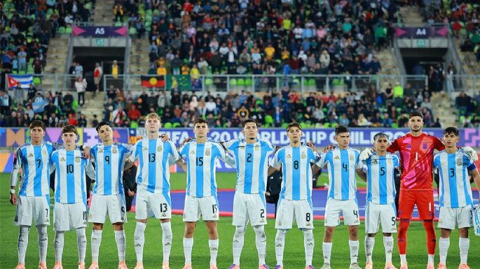 La Selección argentina goleó a Australia con golazo de Santino Andino