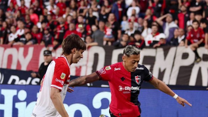 Es el empate de Lollo: Newell´s lo igualó sobre la hora ante Estudiantes