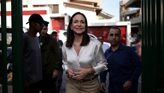 Así se enteraba Corina Machado de su galardón al Premio Nobel de la Paz