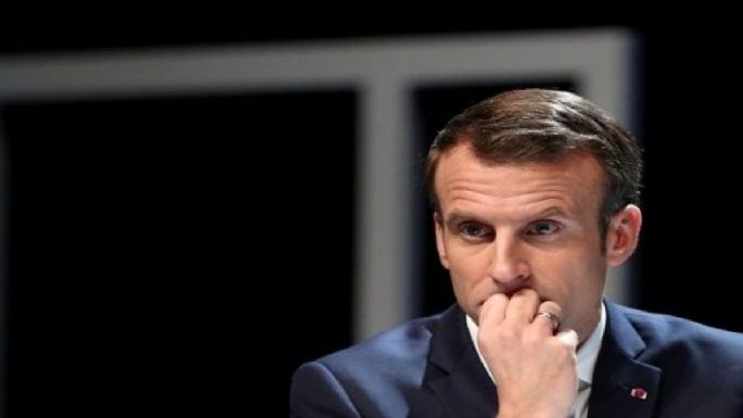 Francia: la imagen de Macron cayó a niveles más bajos