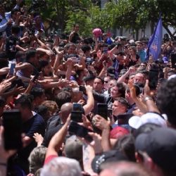 Milei en Chaco repitió el discurso de Trump: "Hacer grande a la Argentina nuevamente"