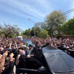 Milei retoma la campaña electoral con actos en Buenos Aires y en el interior