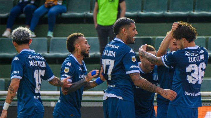 Racing puso en aprietos a Banfield con el descenso