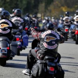 La banda de motoqueros “Hells Angels” llegó a La Plata y hay temor entre los vecinos