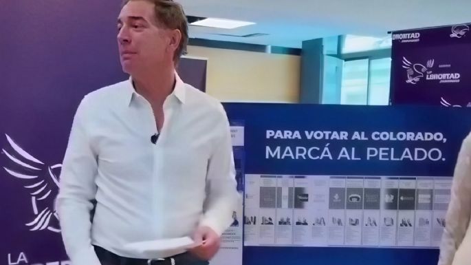 “Para votar al Colorado, marcá al Pelado”: el slogan de LLA para las elecciones 2025