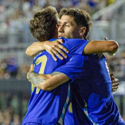 La Selección argentina paseó a Puerto Rico en un "entrenamiento"