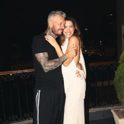 Tinelli copió y pegó un mensaje romántico para su novia