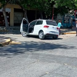 La trampa vial que se "comieron" los autos en Las Heras