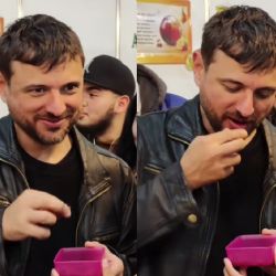 El video Juan Grabois comiendo grillos que se volvió viral 