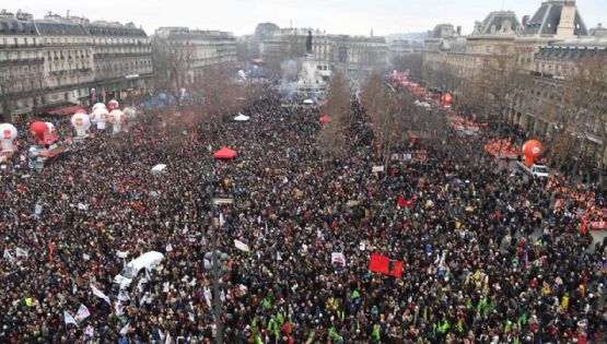 Masivas marchas en Francia contra el plan de ajuste del Gobierno