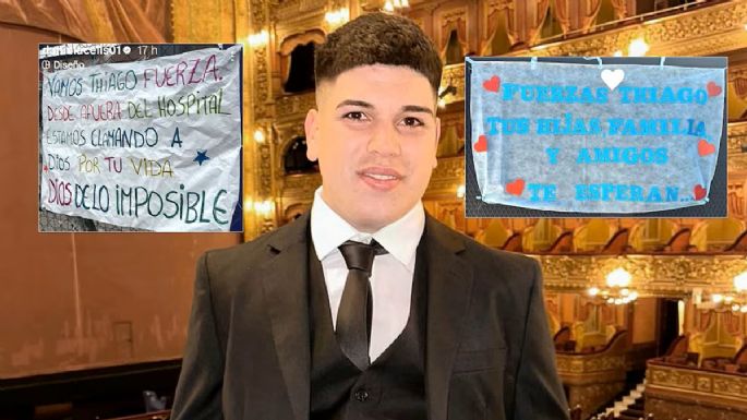 Cómo sigue la salud de Thiago Medina
