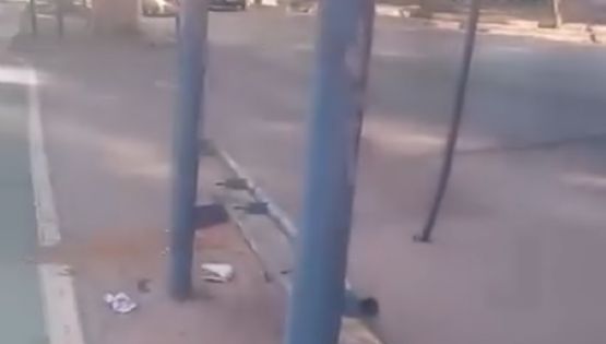 La parada de micro en la que da miedo sentarse