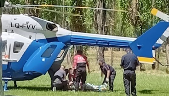 Tres turistas están graves tras un choque en alta montaña