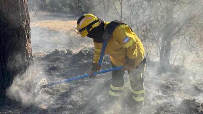 Cuarto día de incendio en Traslasierra: se espera un jueves complicado por vientos y calor