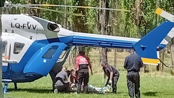 Tres turistas están graves tras un choque en alta montaña