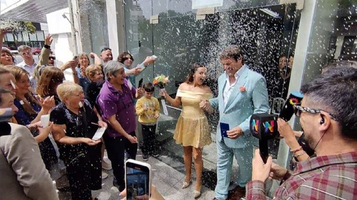 Matías Alé se casó con Martina Vignolo:  “La luna de miel es sorpresa"