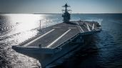Foto ilustrativa de la nota titulada: Estados Unidos envía su buque de guerra más grande al Caribe