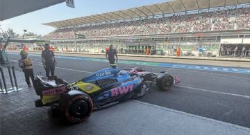 Colapinto largará último en México: “Día complicado, hay que mejorar"”