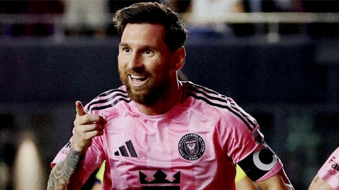 Dos goles más para Messi ante Nashville y sonríe Inter Miami