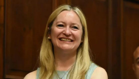 Hebe Casado y su raid tuitero antes de la discusión de los proyectos mineros