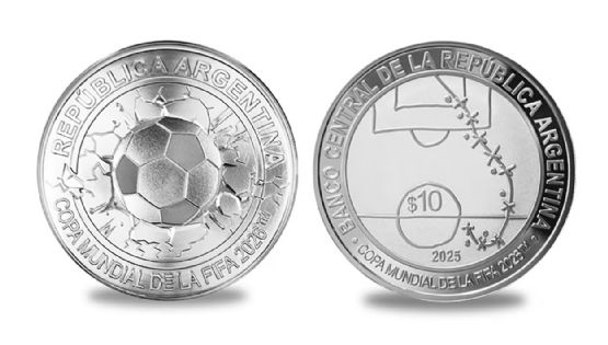 Se agotaron las monedas del Mundial 2026